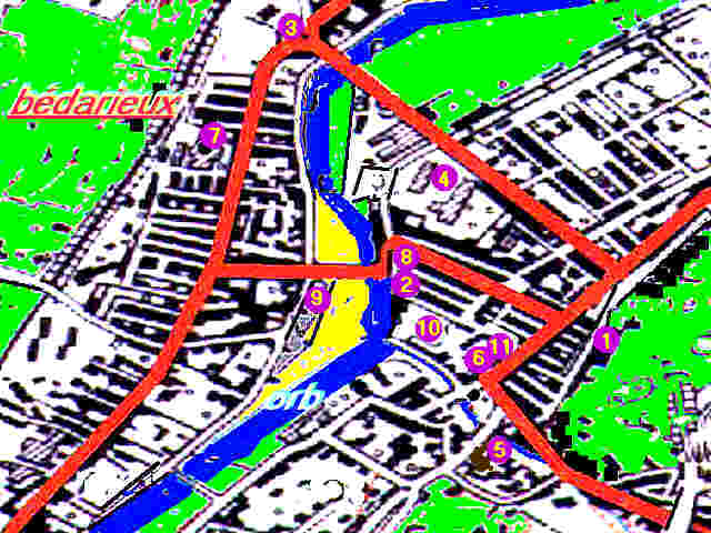 Plan de la ville